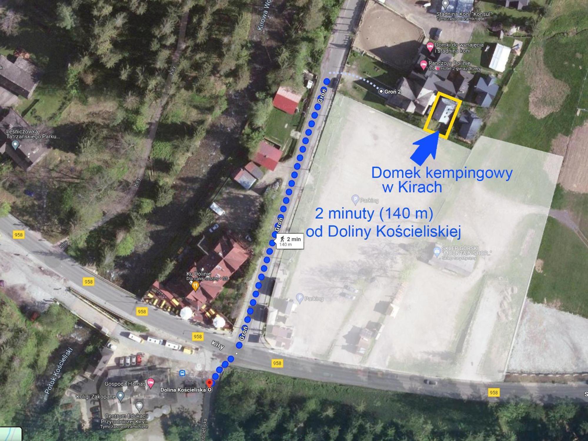 Domek Kempingowy W Kirach Kościelisko Exterior foto
